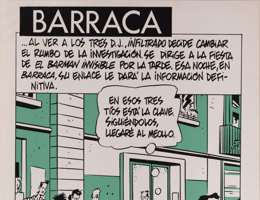 Barraca, 1985 - Autoria: Ramón Marcos. Col·lecció Armando Silvestre i Elisa Ayala