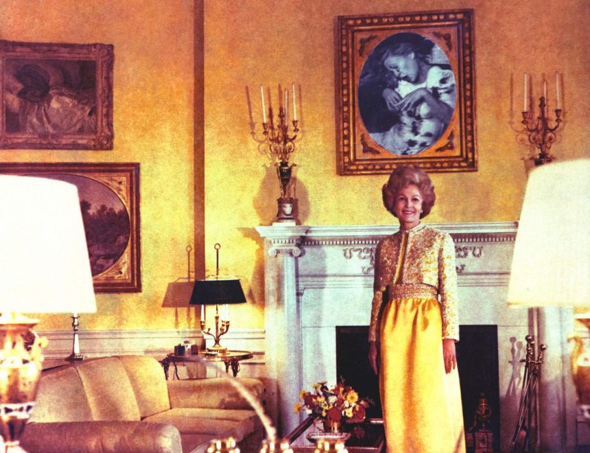 4 Martha Rosler. First Lady (Pat Nixon), 1967-72