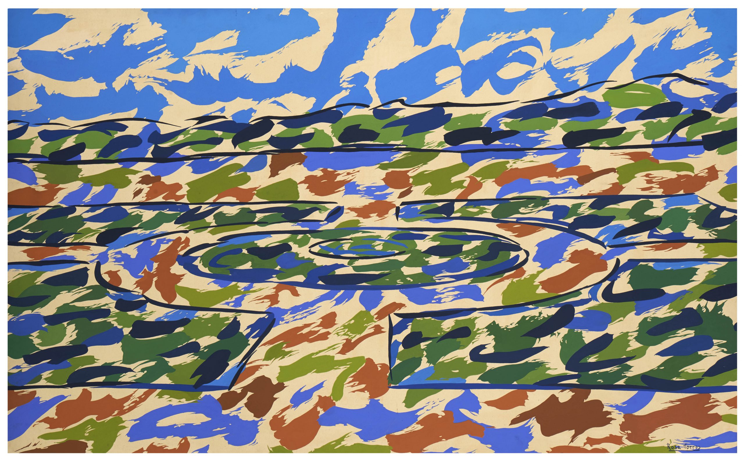 Rosa Torres / Serie Paisaje, 1979